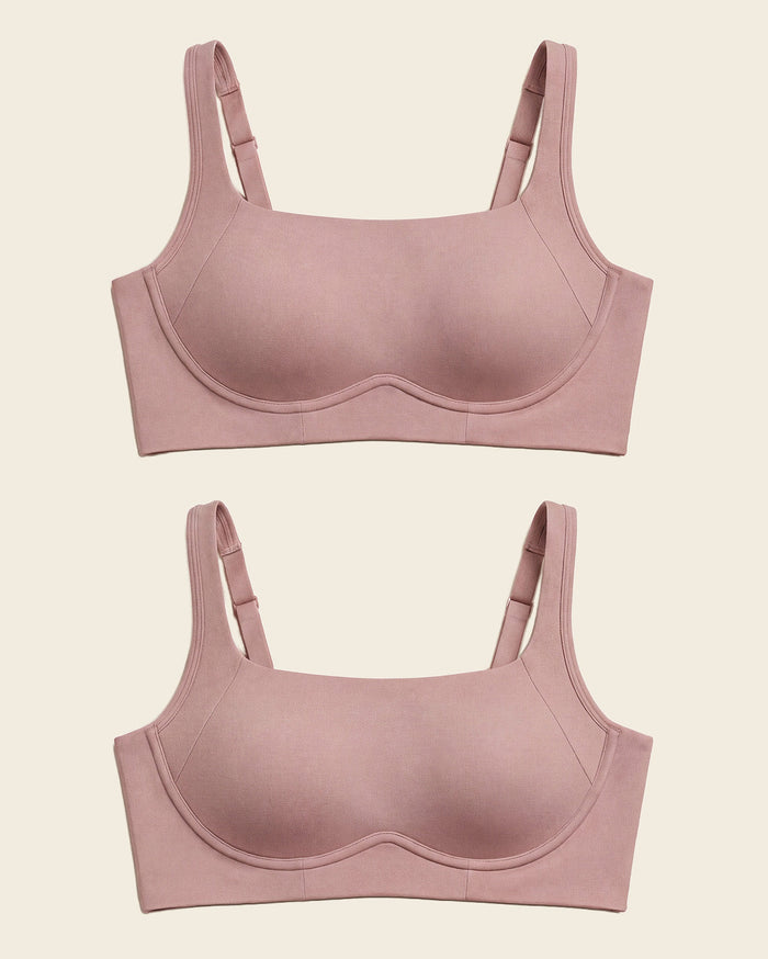 2-Pack Everyday Wireless Support Bras