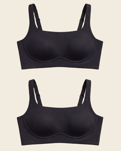 2-Pack Everyday Wireless Support Bras