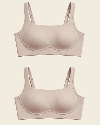 2-Pack Everyday Wireless Support Bras