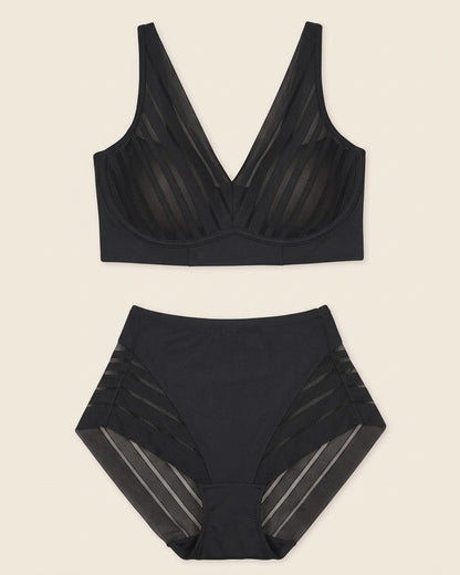 Daily Bra & Stripe Undetectable in Black