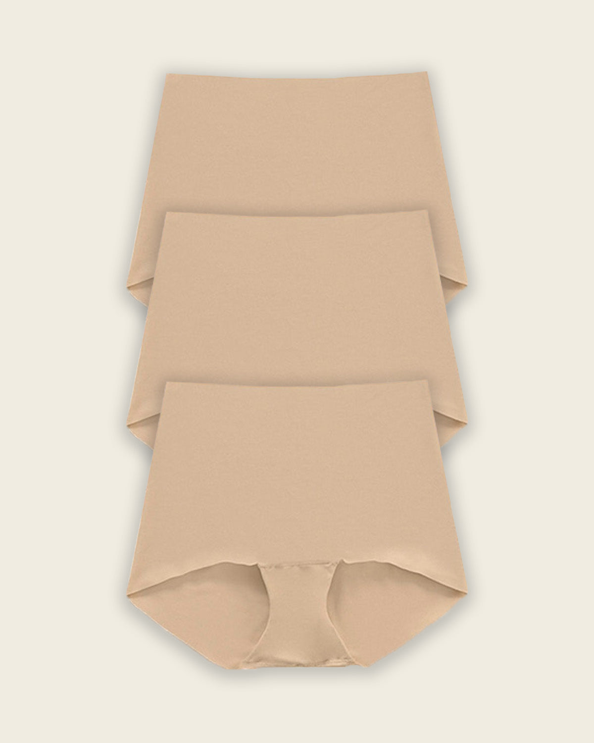 3-Pack Mostly Covered Invisible Microfiber Boyshort Panties