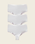 3-Pack Totally Seamless Mid-Rise Microfiber Cheeky Panties