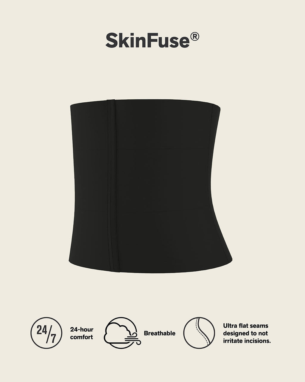3-Belt Custom Waist Cincher with Lumbar Support