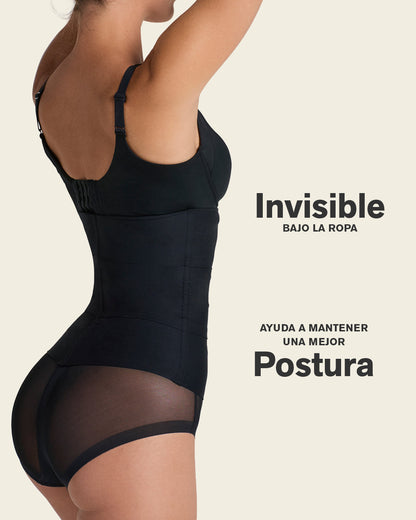 3-Belt Custom Waist Cincher with Lumbar Support