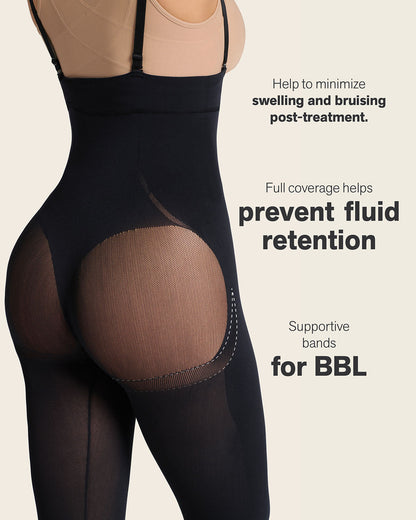 Post-Surgical Ankle Length Bodysuit