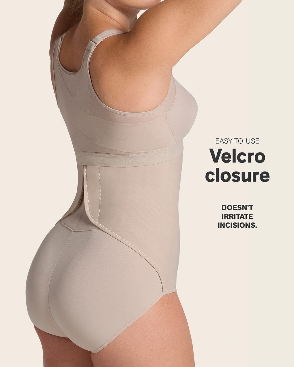 Post-Surgical Velcro Closure Firm Compression Panty